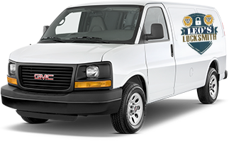 Leo's Locksmith Service Van